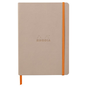 Rhodia Softcover Notebook - A5 - Rose Smoke - Dotted